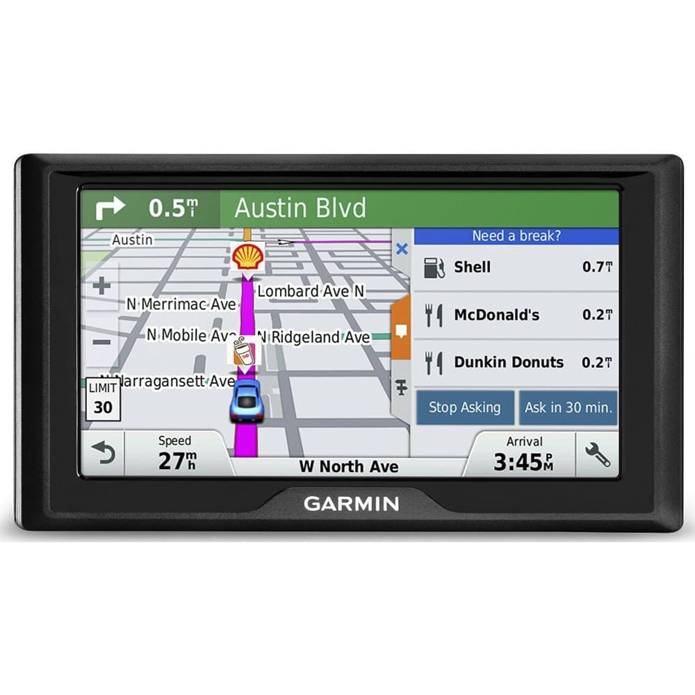 Garmin Drive 60 USA LM GPS Navigator System with Lifetime Maps, Spoken Turn-By-Turn Directions, Direct Access, Driver Alerts, and Foursquare Data