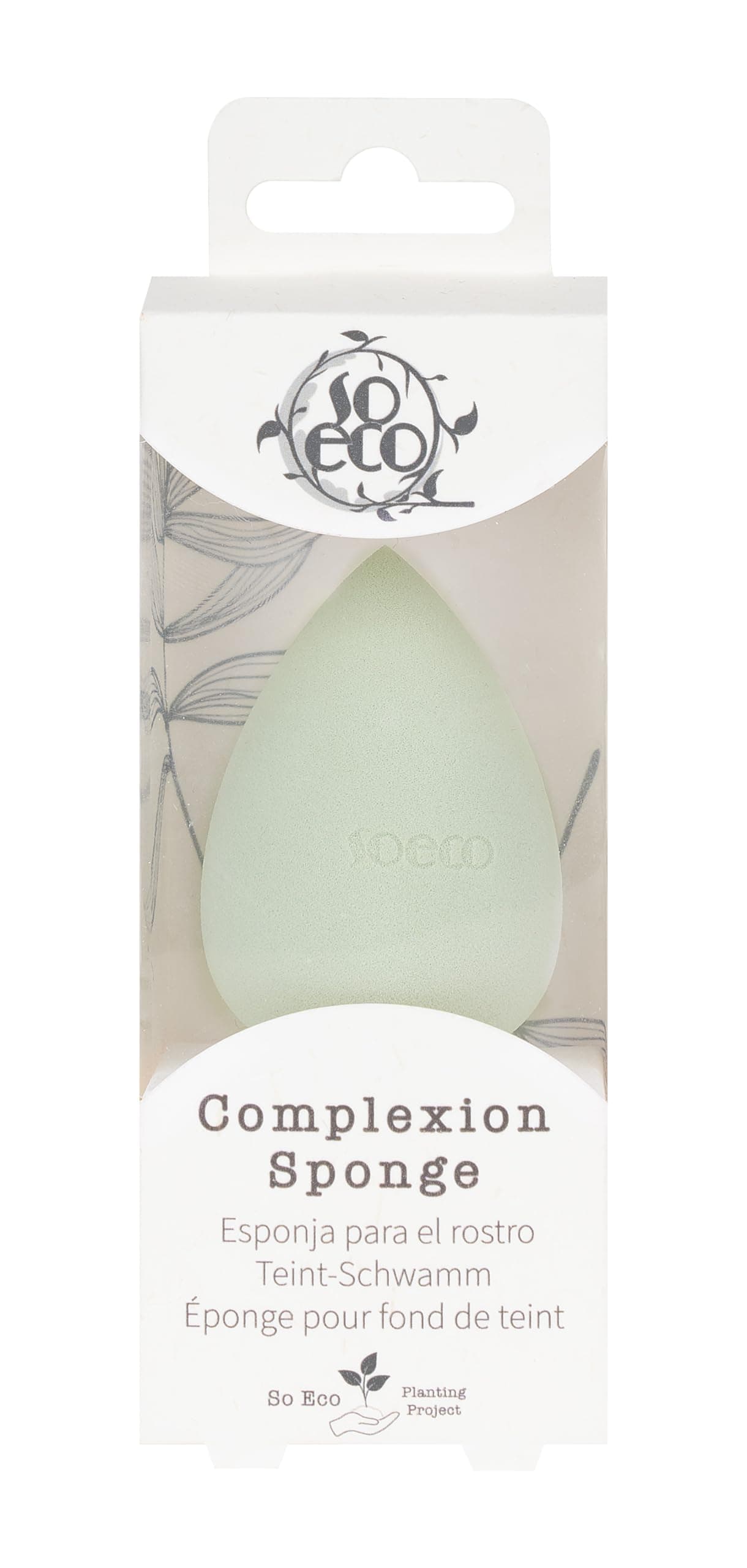 So Eco Complexion Sponge – Latex-Free Makeup Sponge with Tapered Edge, Soft & Bouncy for Streak-Free Application of Liquid & Cream Products, Vegan & Cruelty-Free