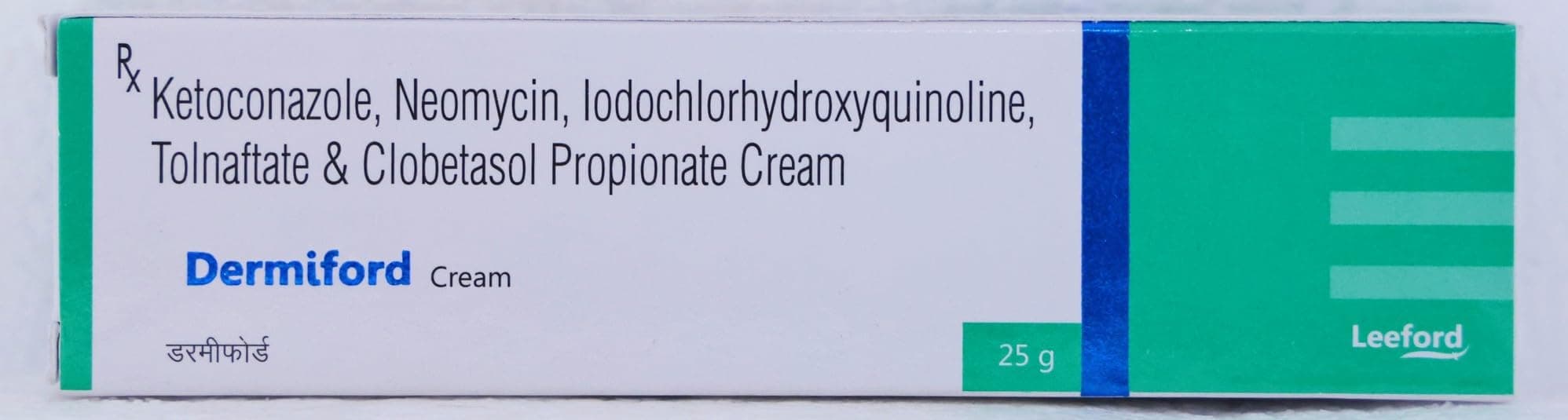 Dermiford - Tube of 25g Cream with Ketoconazole and Neomycin
