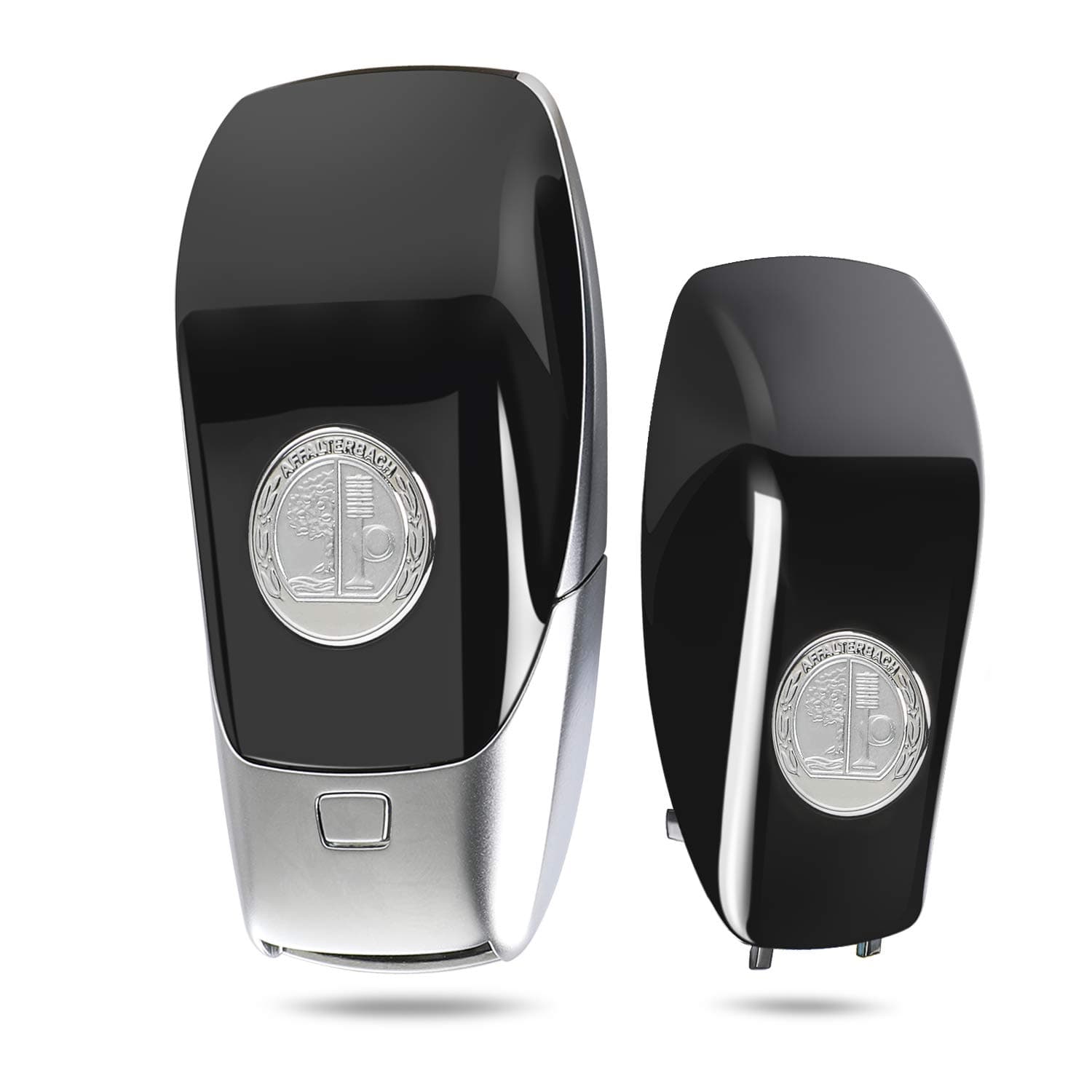 Hikig Metal Emblem Smart Key Cover Logo Badge for Mercedes Benz C-Class 2019, CLS Class 2018, E-Class Later 2016, S-Class Later 2017 - Check key's style before order - A2137660400