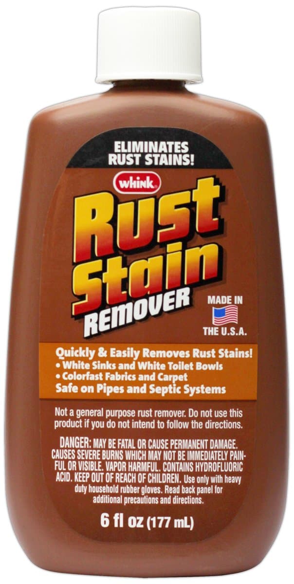 Whink 1261 Rust Stain Remover, 6 oz