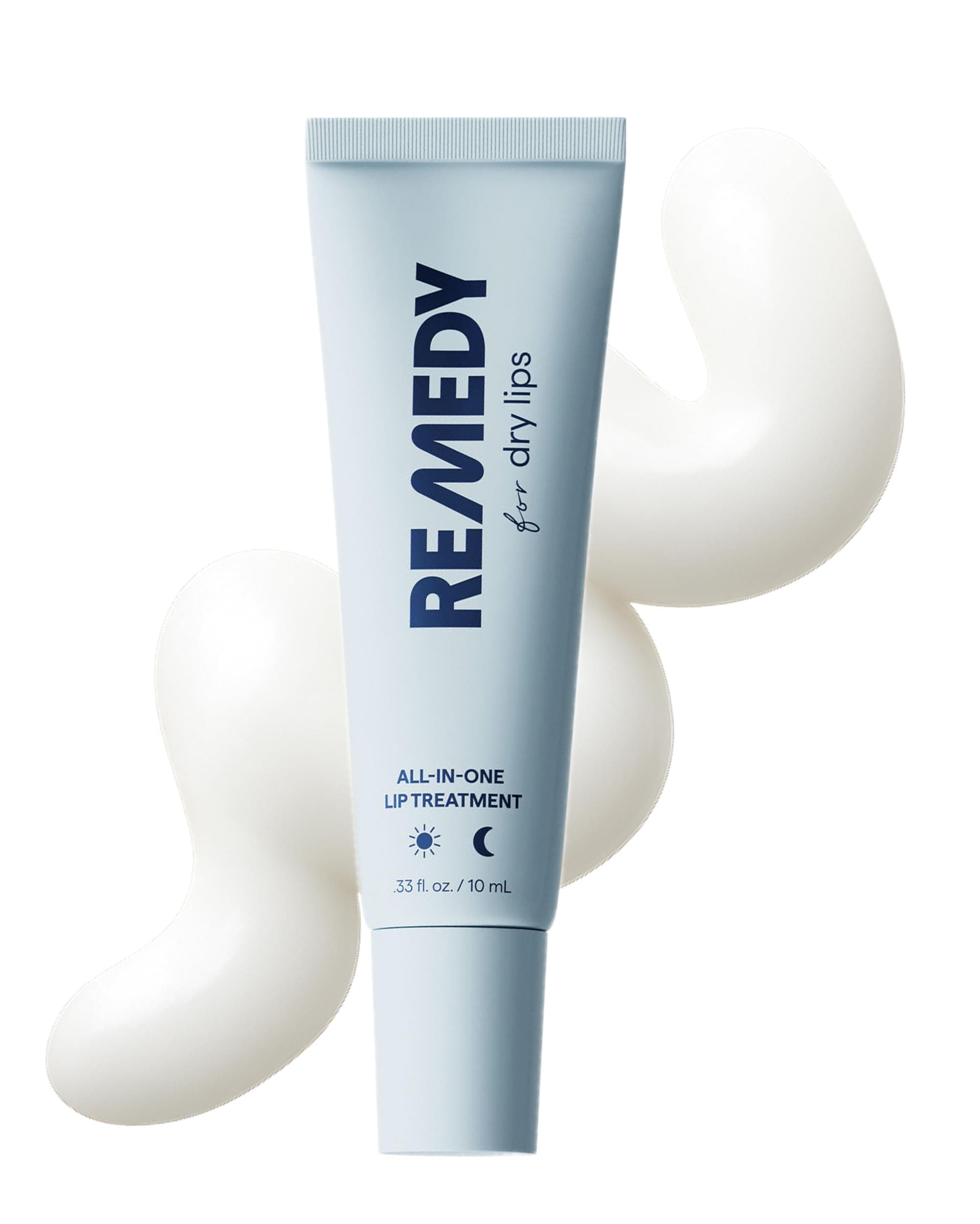 Remedy for Dry Lips - Hydrating and Healing Lip Balm Ointment with Ceramides, Peptides, and Dimethicone - Repairs Dry, Cracked Lips - By Dermatologist Dr. Shah