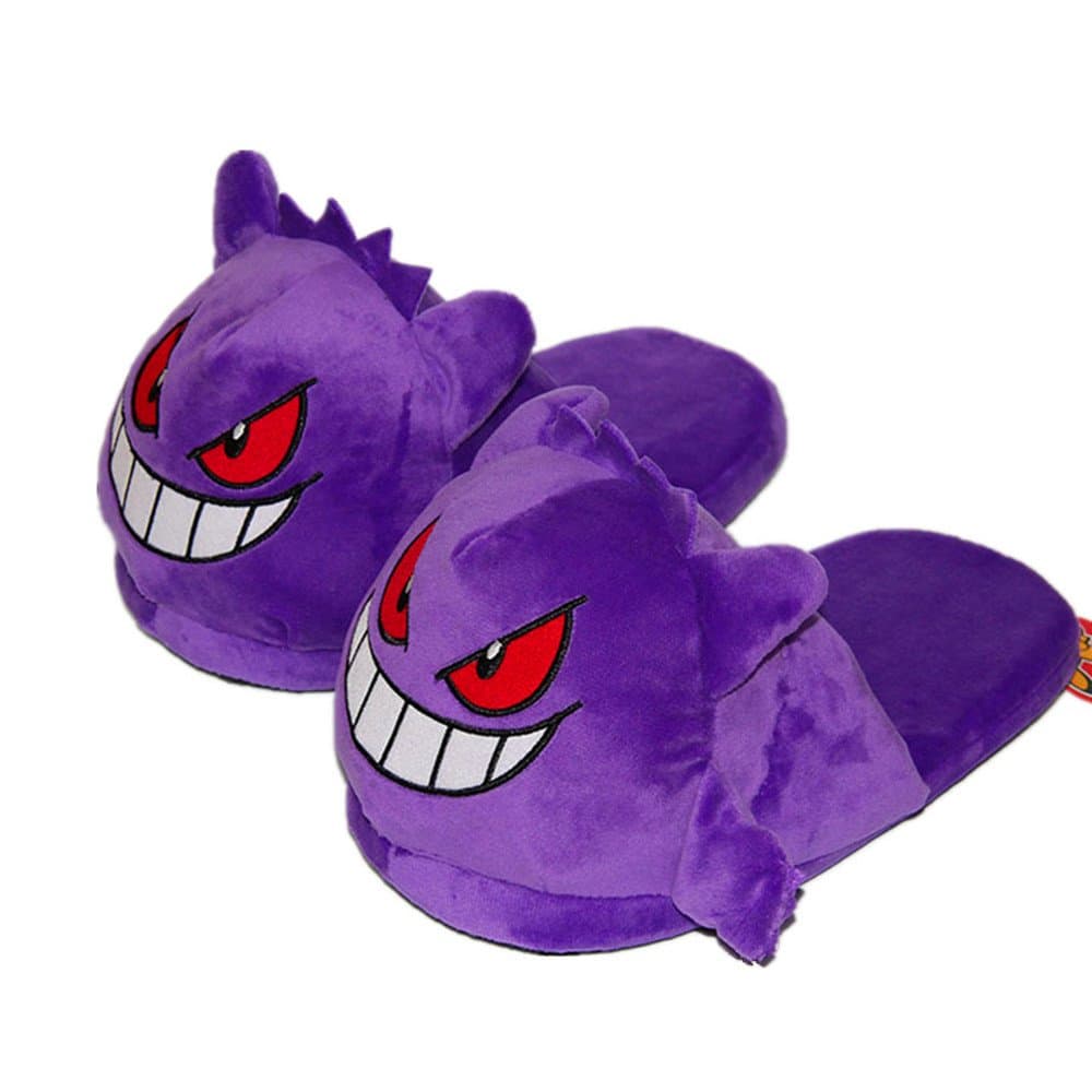 Pokemon Haunter Soft Plush Slipper Indoor Cosplay Shoes for Adult