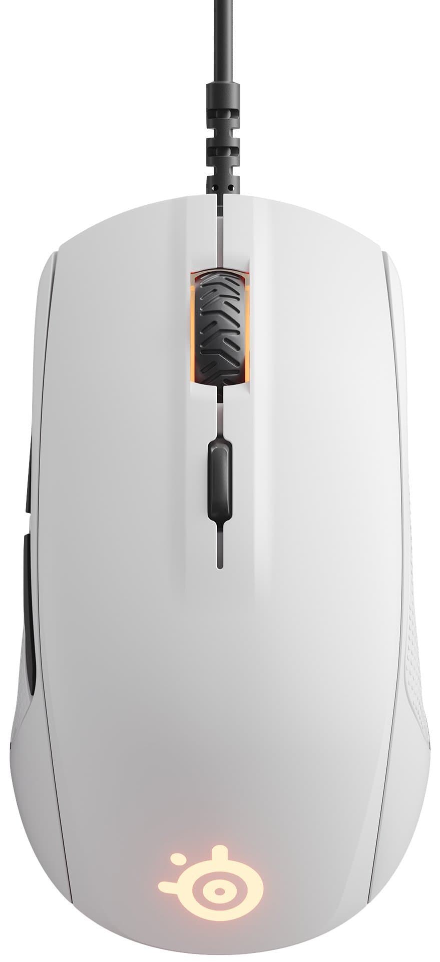 SteelSeries Rival 110, Optical Gaming Mouse, RGB Illumination, 6 Buttons, PC/Mac, White,62468