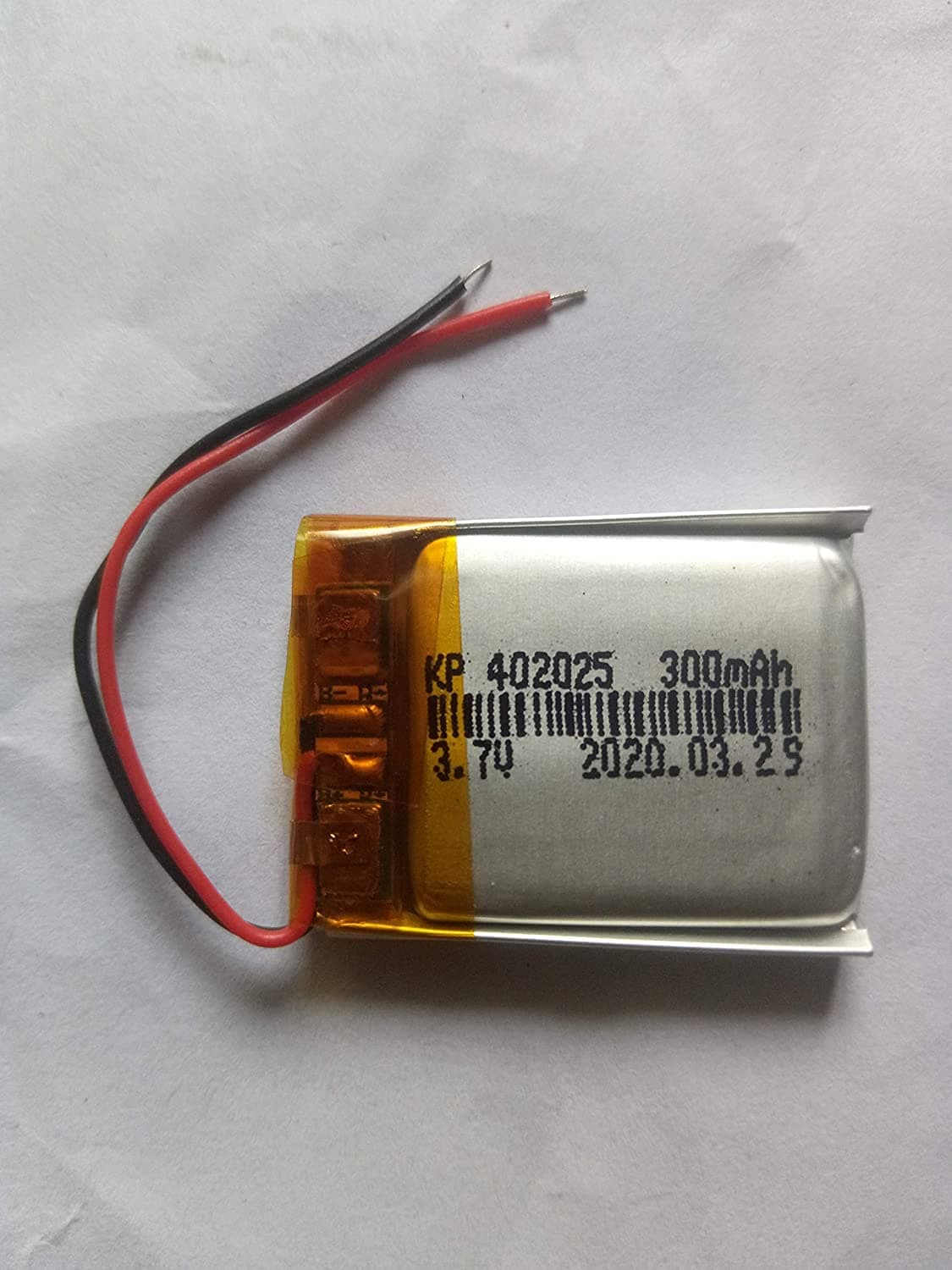 MAND Lipo Rechargeable Battery-3.7V/300mAH-KP-402025 Model
