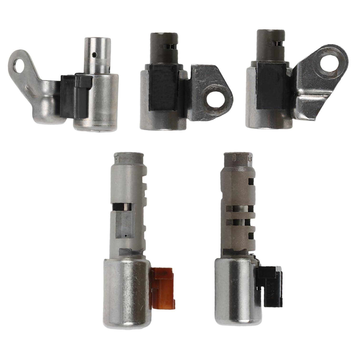 5PCS U340E CTV Transmission Solenoid Kit, Suitable for Corolla 2009-2015 Echo Celica Scion Yaris xB 1.5L 1.8L 2000-2015, Automotive Transmission Solenoids Replace Part U341E U341F