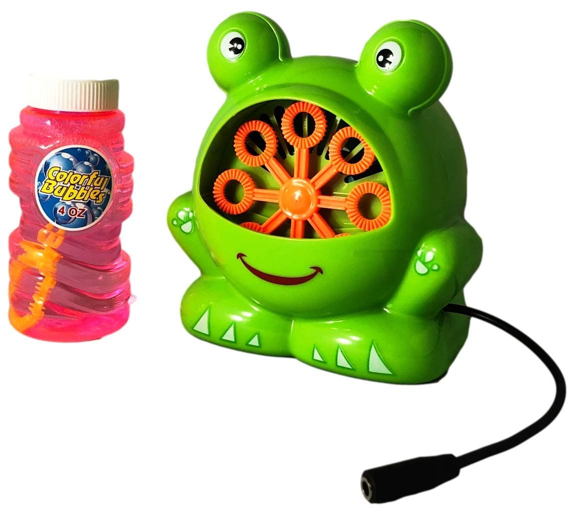 LDK Adapted Toys Switch Adapted Bubble Machine | Special Needs Device | Switch Device | Green | Bubble Maker | All Ages | Children with Special Needs and Adults | Unisex | Parties