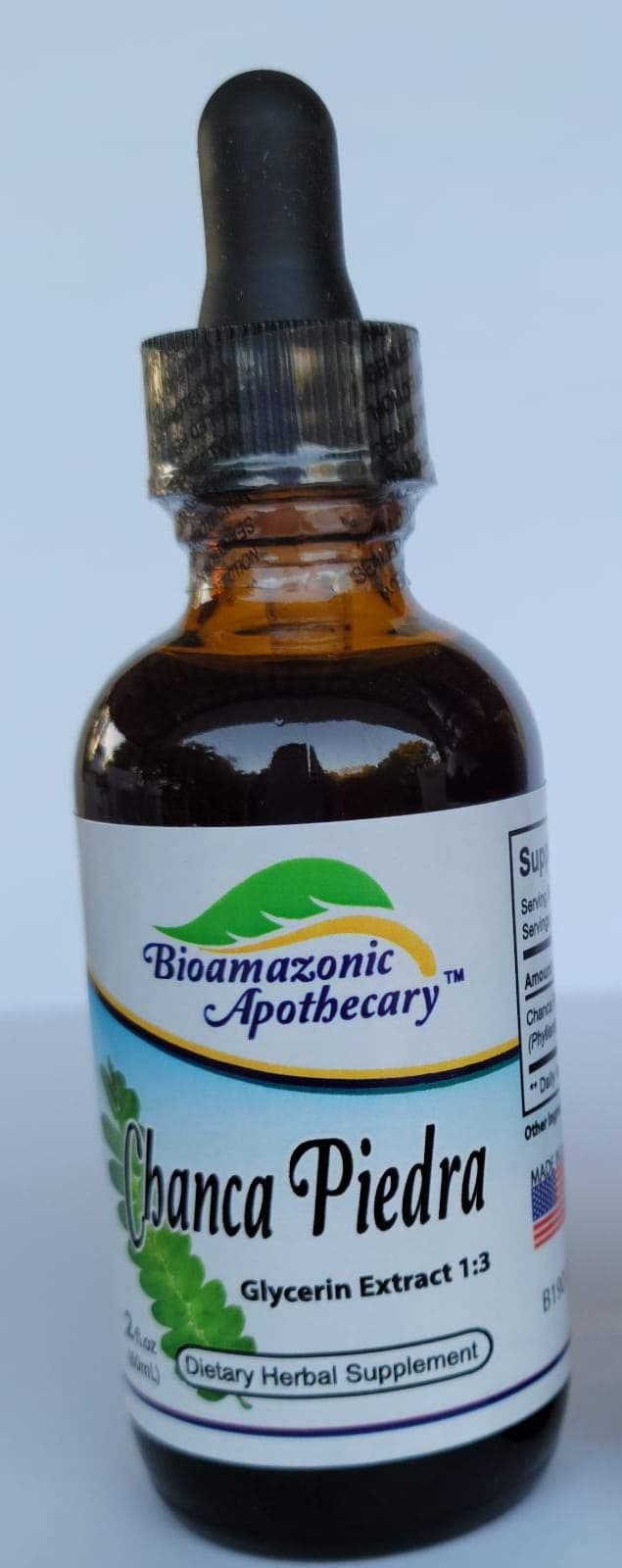 Chanca Piedra 2 oz Liquid Herbal Extract Stone Breaker (Chanca Piedra)