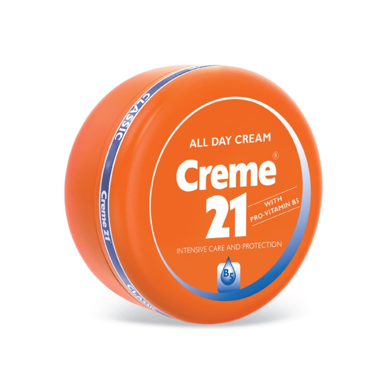 Creme 21 All Day Moisturizer Cream-Dry Skin, Goodness Of 5 Moisturizers, Vit E & B5 Enriched, For Hands, Face & Body, Women & Men, 250 Ml