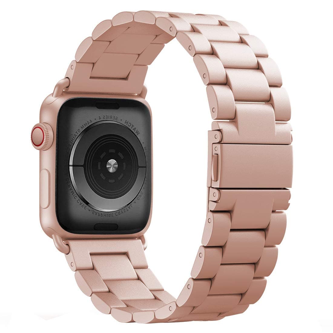 ImmSss Band Compatible for Apple Watch Series 5 4 40mm 44mm / Series 3 2 1 38mm 42mm for Women Men,Stainless Steel Band for Iwatch Replacement Strap