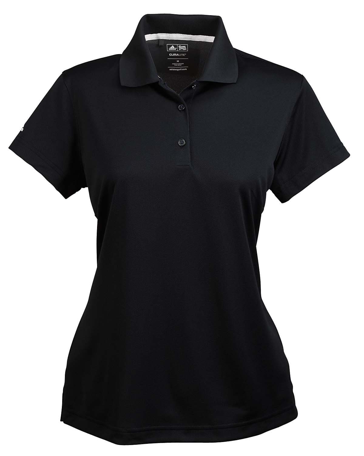 adidasWomen's Golf Climalite Basic Performance Pique Polo Black S