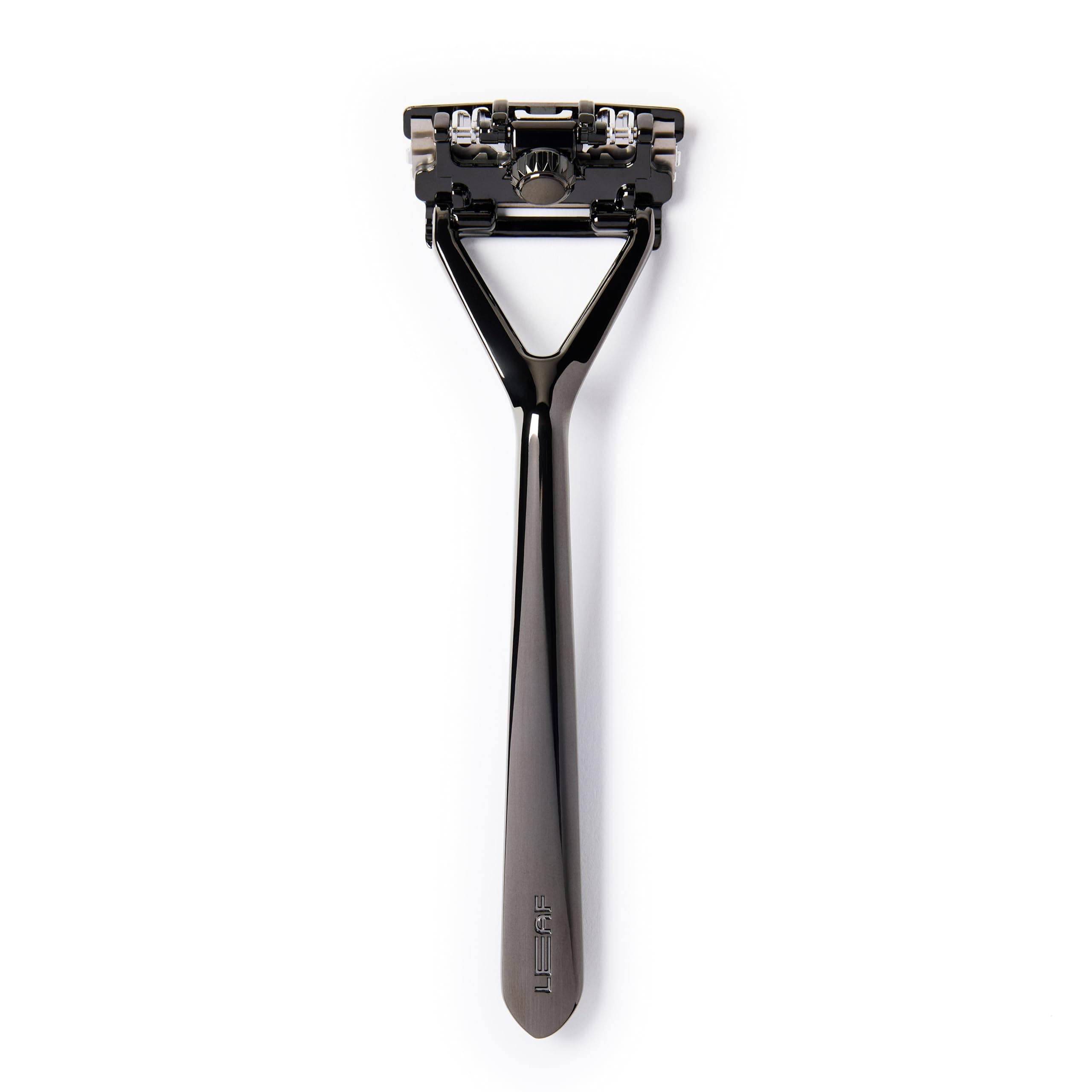 Leaf Shave | Leaf Razor, Mercury - Eco-Friendly Razor for Women & Men, Multi-Blade, Pivoting Head Razor with Stainless Steel Blades; Recommended for Body Shaving and Head Shaving