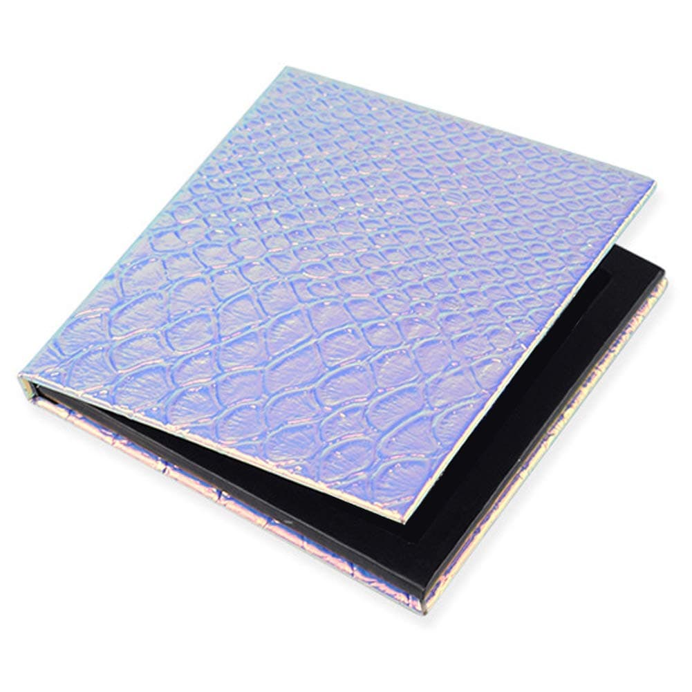 Empty Magnetic Palette For Eyeshadows,Mermaid Empty Eyeshadow Large Small Models Diy Tool,Highlighters/Blush/Baked Powders/Foundation (S)