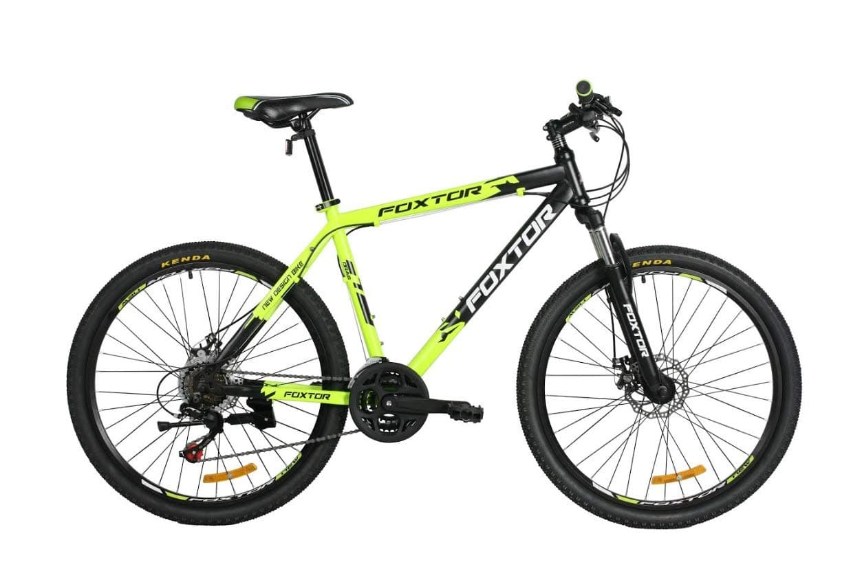 Foxtor Bikes Drag G21 Speed Steel Frame 26T" MTB Bicycle (19-inch)