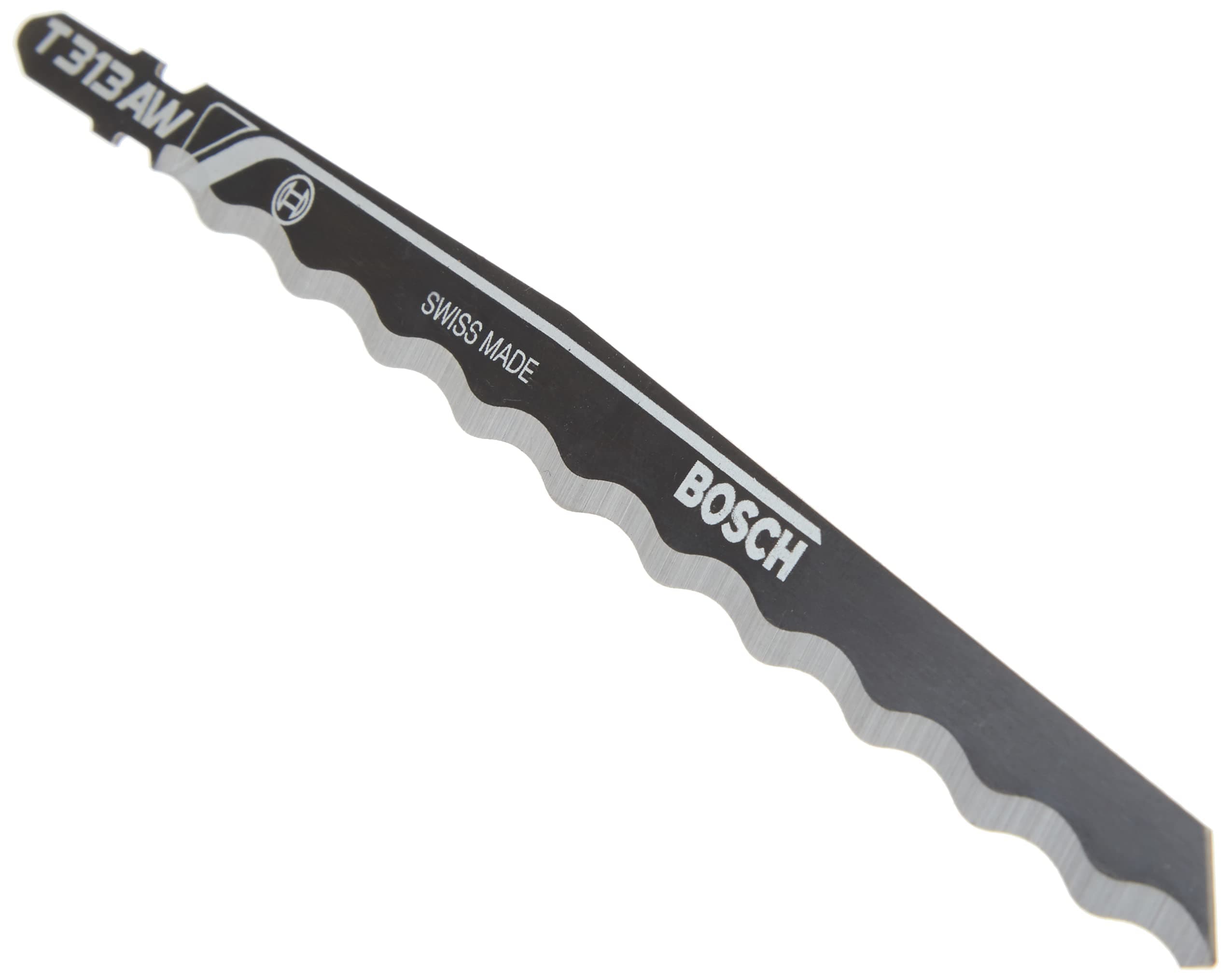 BOSCH T313AW3 3-Piece 6 in. Knife Edge Special for Soft Materials T-Shank Jig Saw Blades