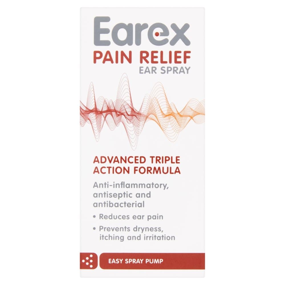 Earex Pain Relief Ear Spray, 15 ml
