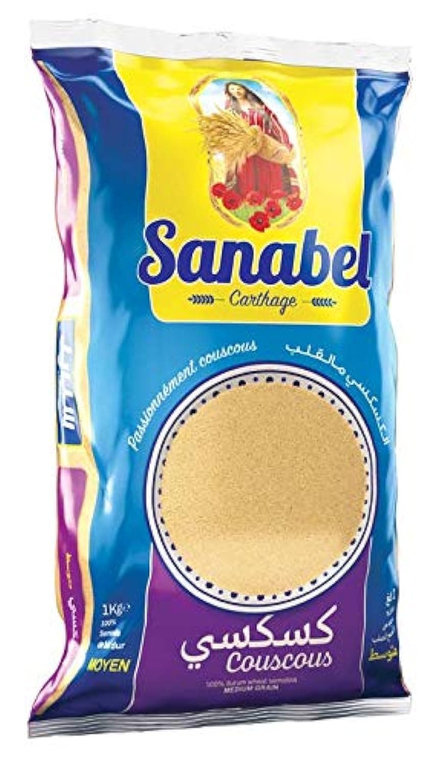 Sanabel Carthage Medium Grain Couscous (500G)