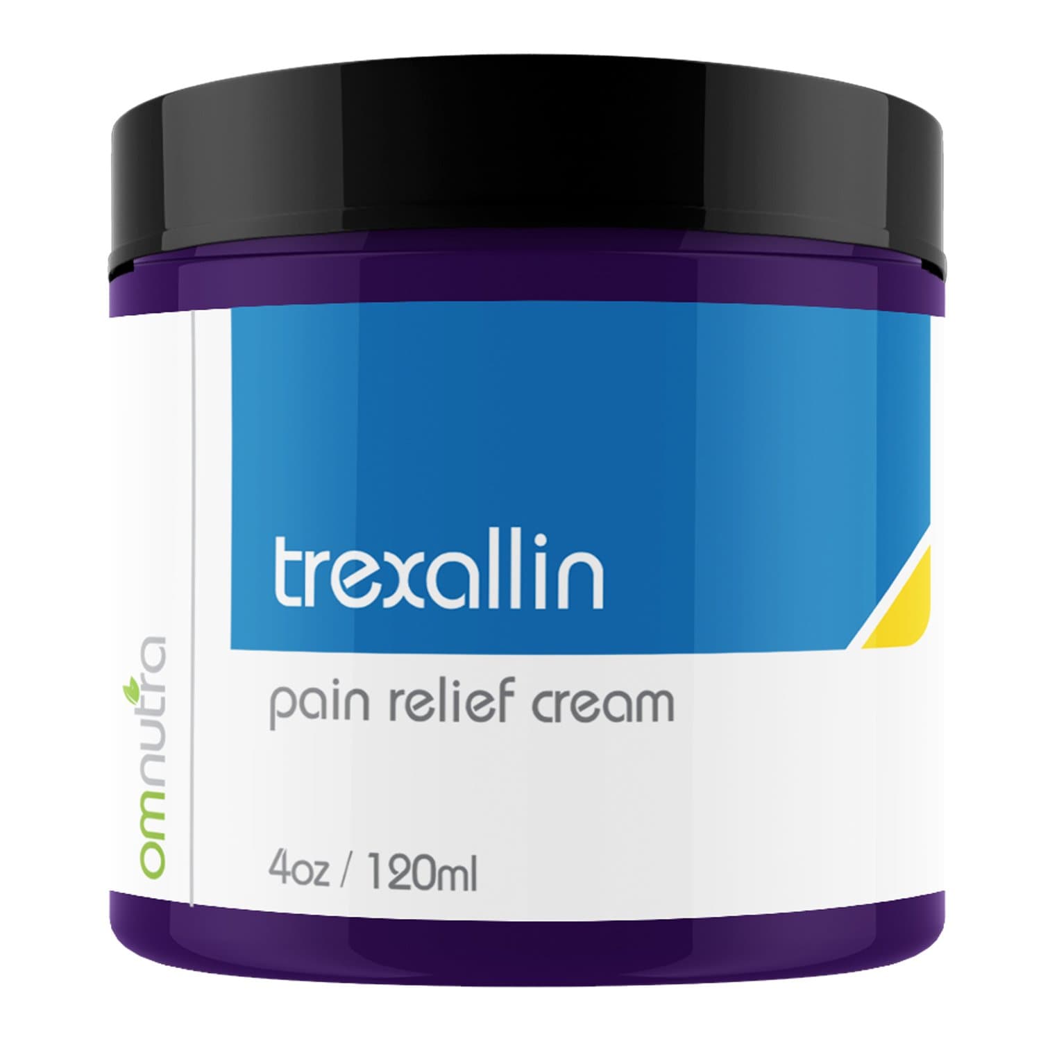 OmNutra Natural Pain Relief Cream Rub: Essential Oil Anti Inflammatory Topical Analgesic for Carpal Tunnel Nerve Support Neck Shoulder Lower Back Hip Knee Foot Joint Numbing Muscle Cramp Relaxer