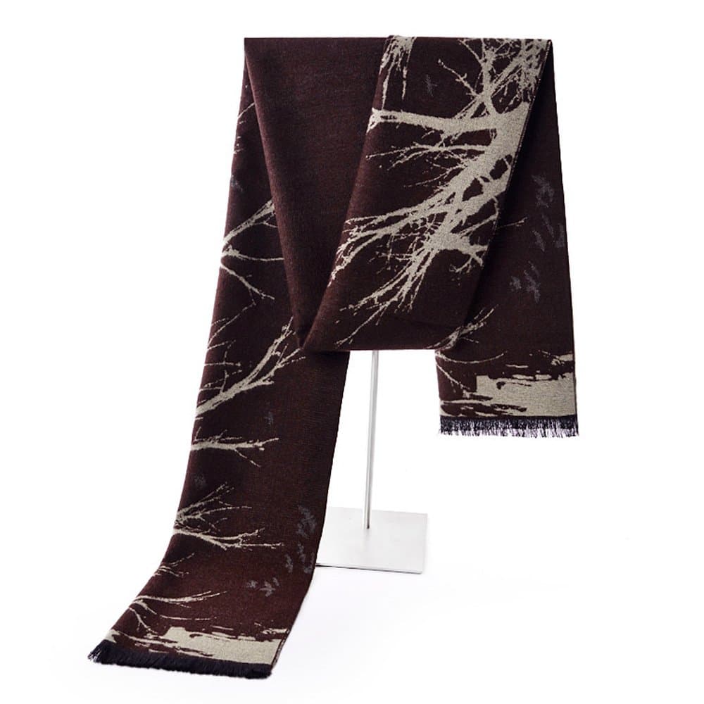 Mens Scarves Winter Warm Fashion Formal Classic Long Soft Scarf for Men Holiday Gift