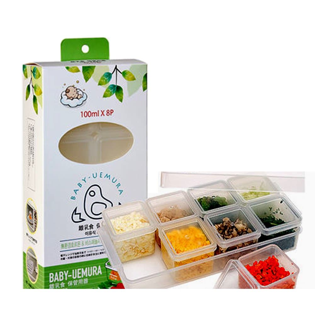 BABY UEMURA baby food storage containers/ 100ml Cube case