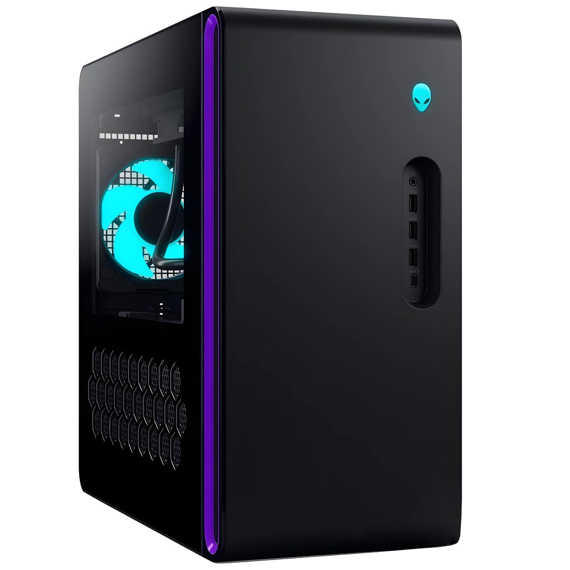 dell Alienware Aurora R16 Gaming Desktop Computer - Intel Core i7-14700K 20-Core up to 5.60 GHz, 64GB RAM, 4TB NVMe SSD, GeForce RTX 4080 16GB GDDR6X, Windows 11 Pro, Liquid Cooling, Basalt Black