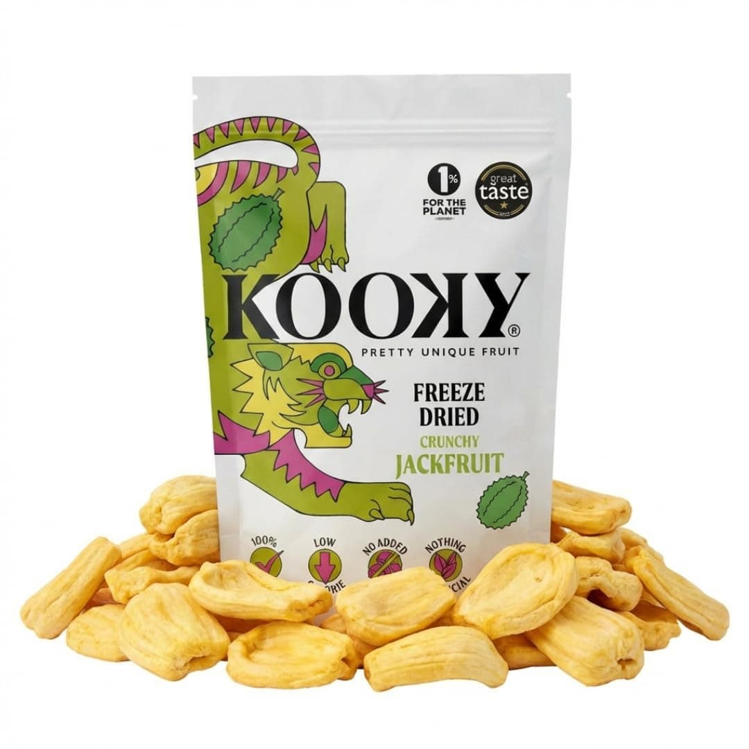 Freeze Dried Jackfruit Sharing Pack | All-Natural Healthy Snacks for Kids and Adults | Exotic Tropical Dried Fruit | Sugar-Free Snack for Lunch Box | 92g