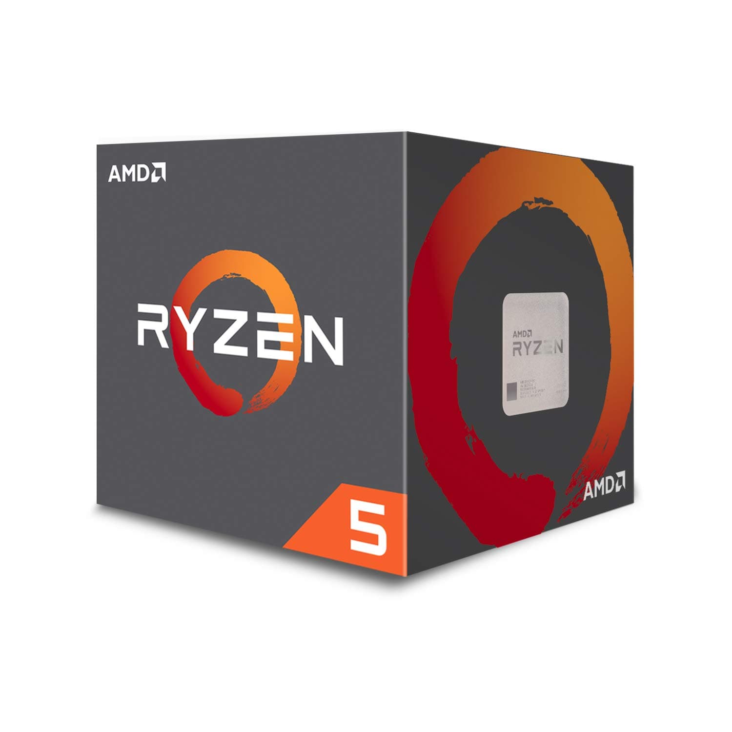 Ryzen 5 1600 65W AM4 Processor with Wraith Stealth Cooler (YD1600BBAFBOX)