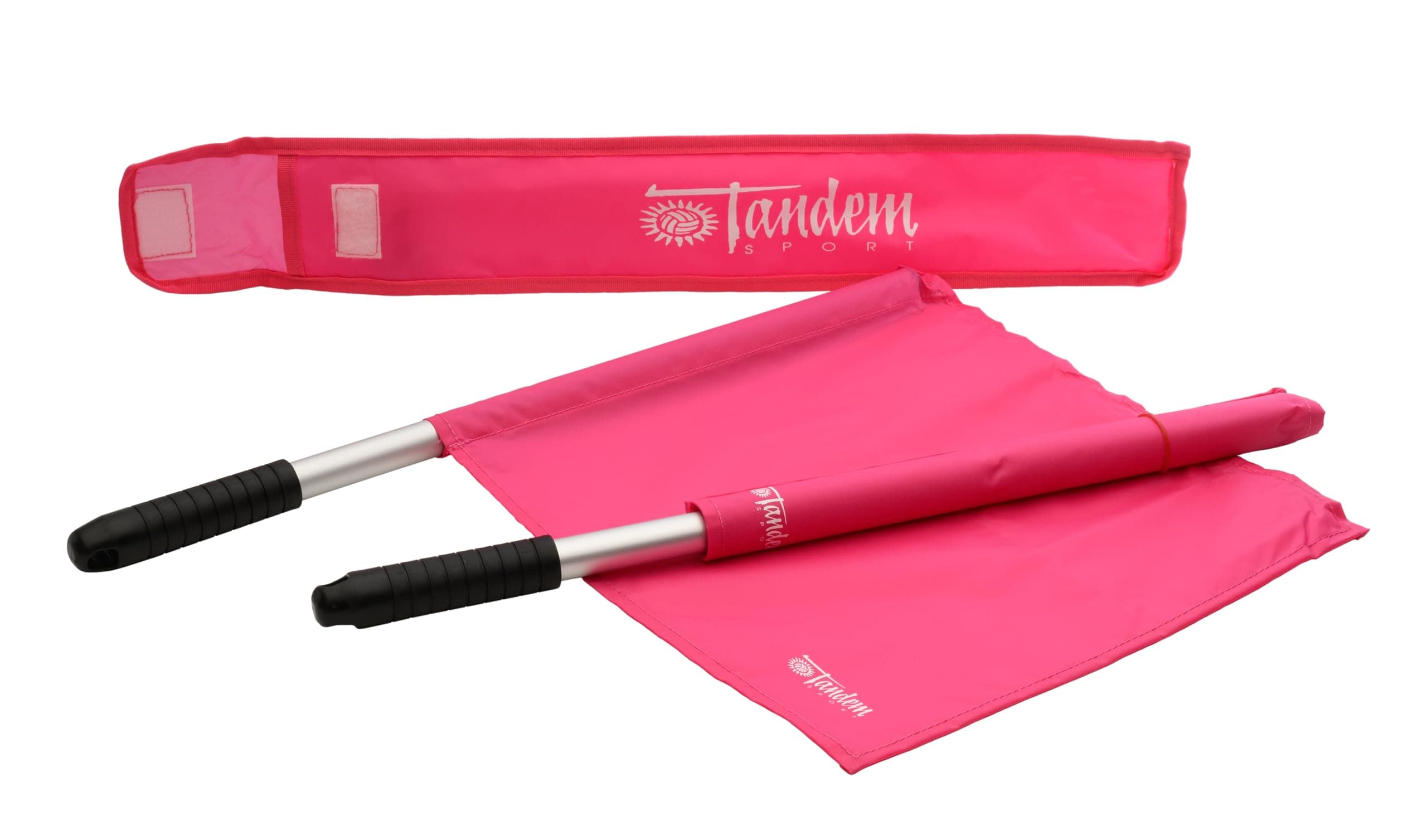 Pink Volleyball Linesman Flags