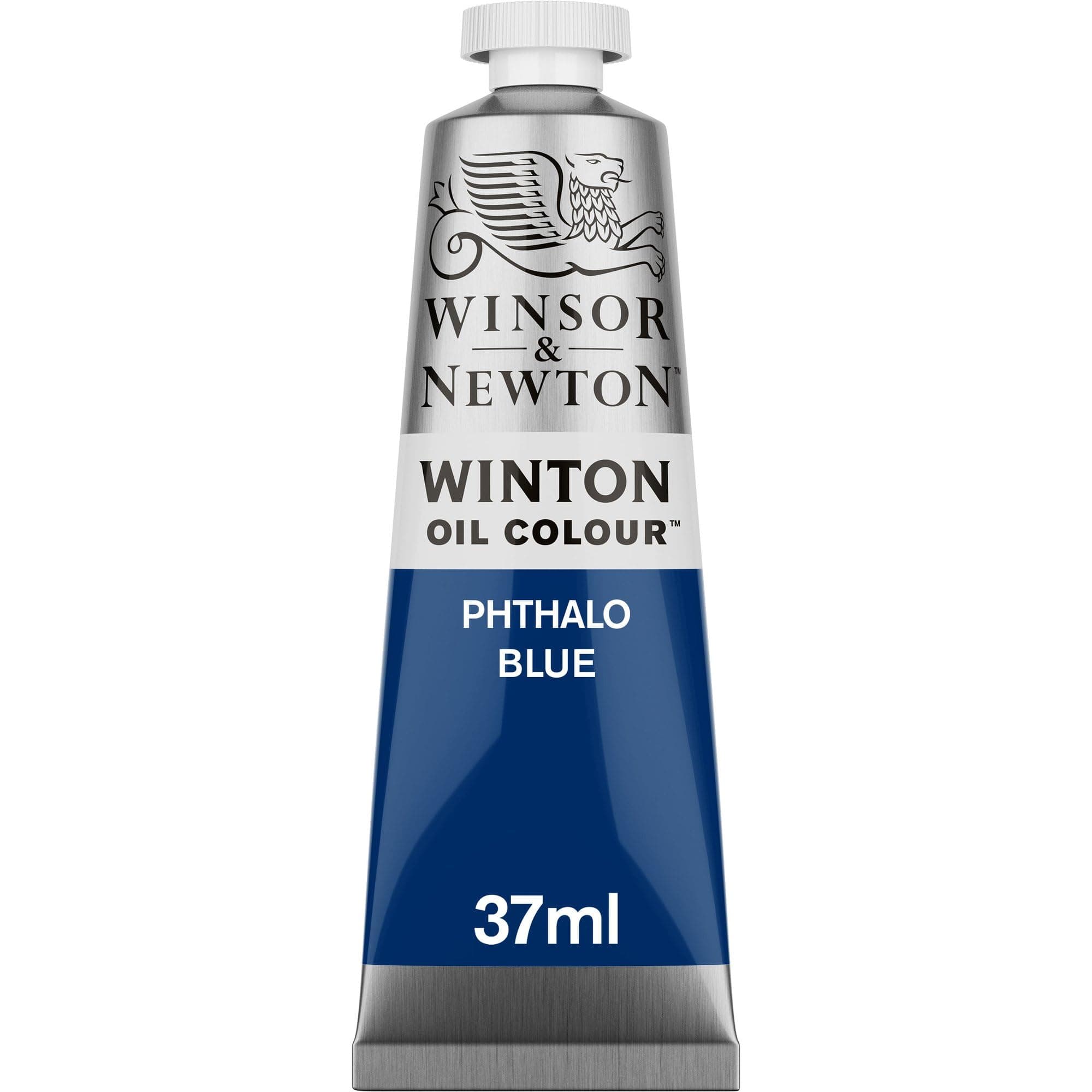 Winsor & Newton Winton Oil Color, 37ml (1.25-oz) Tube, Phthalo Blue