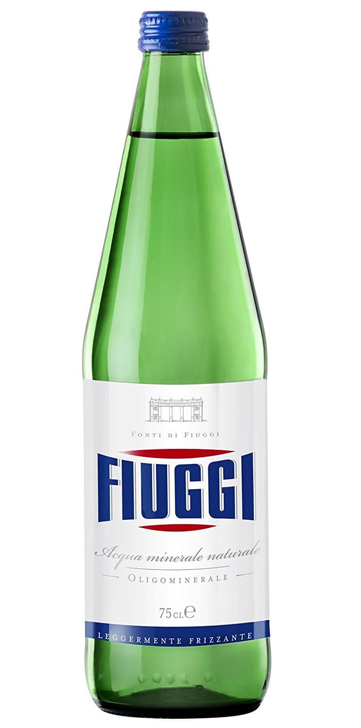 Fiuggi Water - 1 Liter Sparkling (6 Bottles)