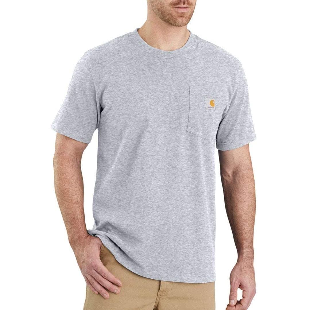 Herren Relaxed Fit Heavyweight Short-Sleeve K87 Pocket T-Shirt T-Shirt (1er Pack)