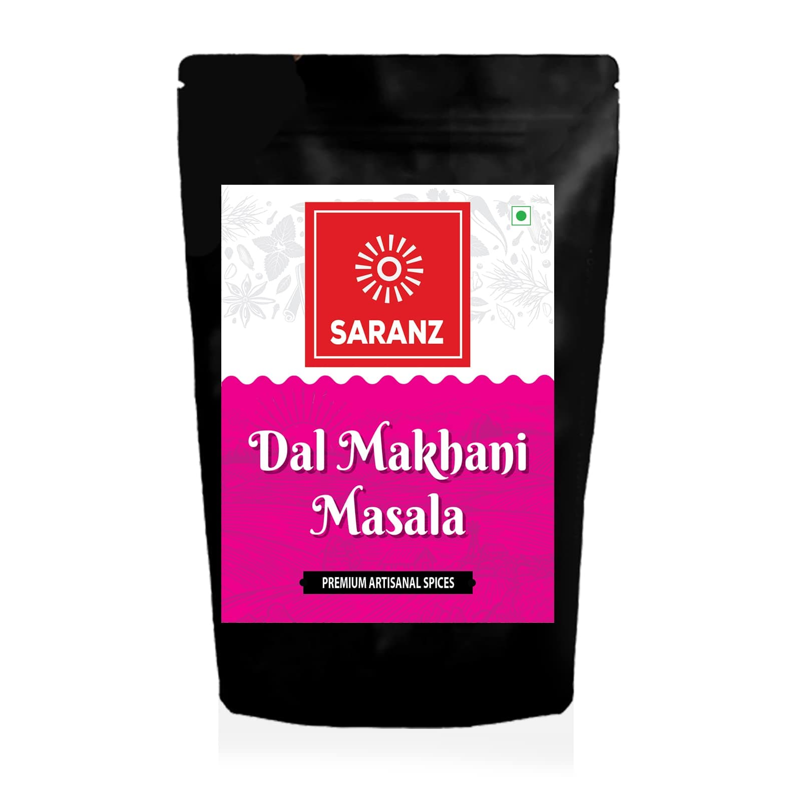 SARANZDal Makhani Masala Perfect for Cooking, Ready to Use, No added colours, Spice Powders and Masalas, Premium Artisanal Spices with Rich & Strong Flavour-500 Grams, Indian Spices, Enhance Taste