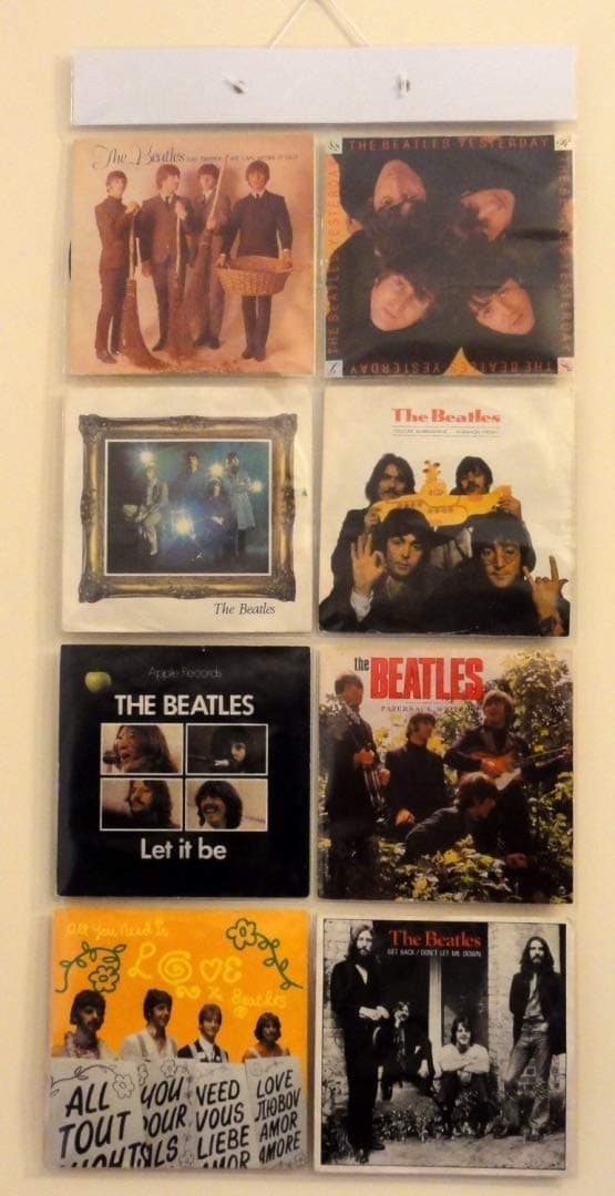 Picture Pocket Hanging Display for 8 x 7" Vinyl 45RPM Singles Records by The Present Store