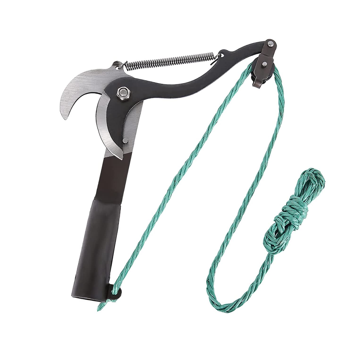 Garden Pruning Shears tree cutter Flexible Branch Cutter Steel Blade Hand Pruner (Black)