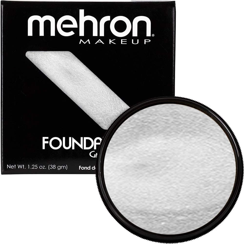 Mehron Makeup Foundation Greasepaint (1.25 ounce) (Silver)