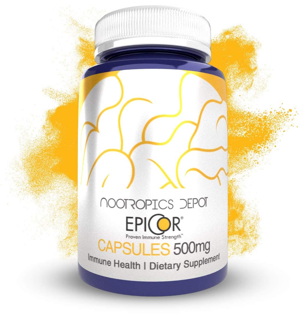 Nootropics Depot EpiCor Capsules | 500mg | 60 Count