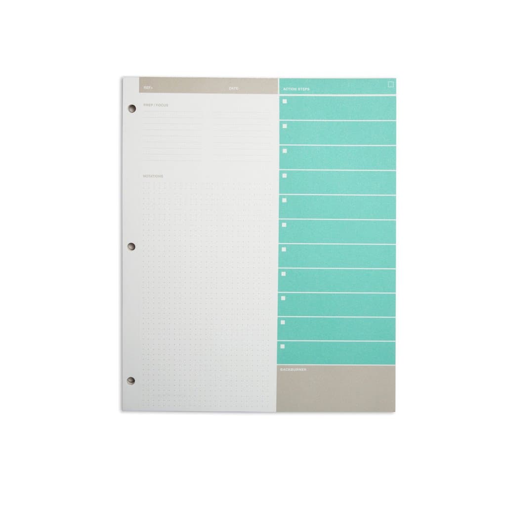 Behance Action Method, Action Pad (Blue)