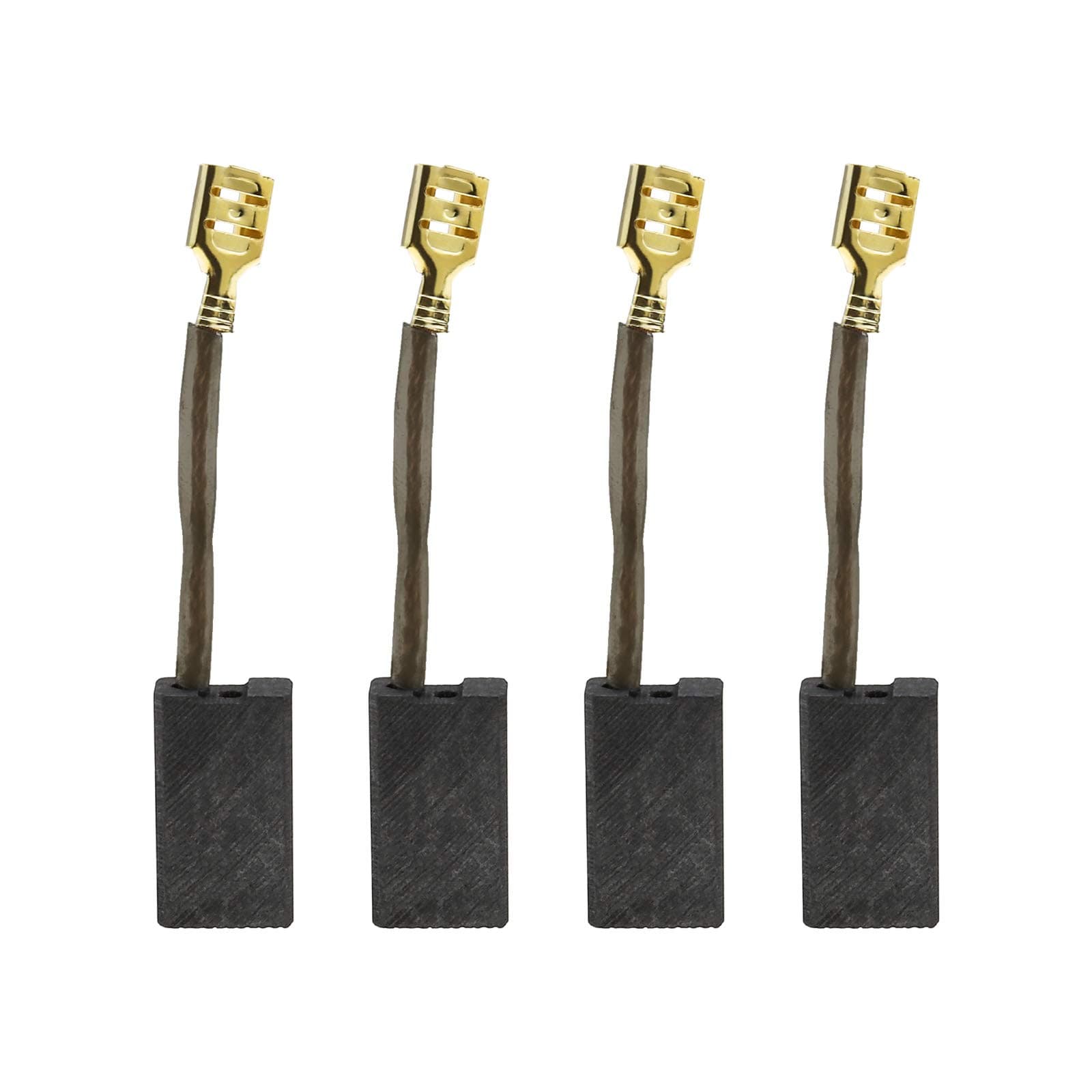 The Lord of the Tools 2 Pairs of Carbon Brushes 6.2X12.4X22mm Compatible with Titan Magnesium Ttb2785sds Ttb278sds Ttb279sds Rb278sds Electric Hammer Drill Grinder Replacement Parts