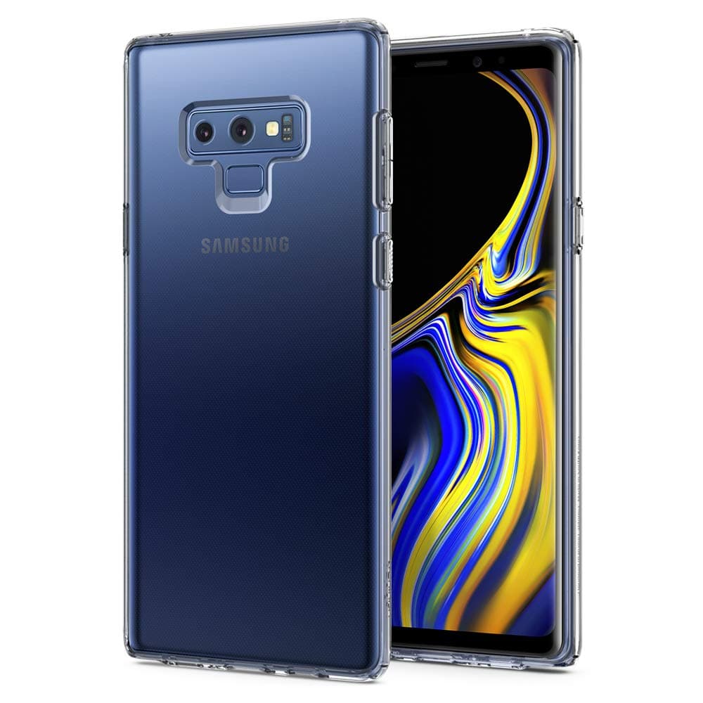 Spigen Liquid Crystal designed for Samsung Galaxy Note 9 case cover - Crystal Clear