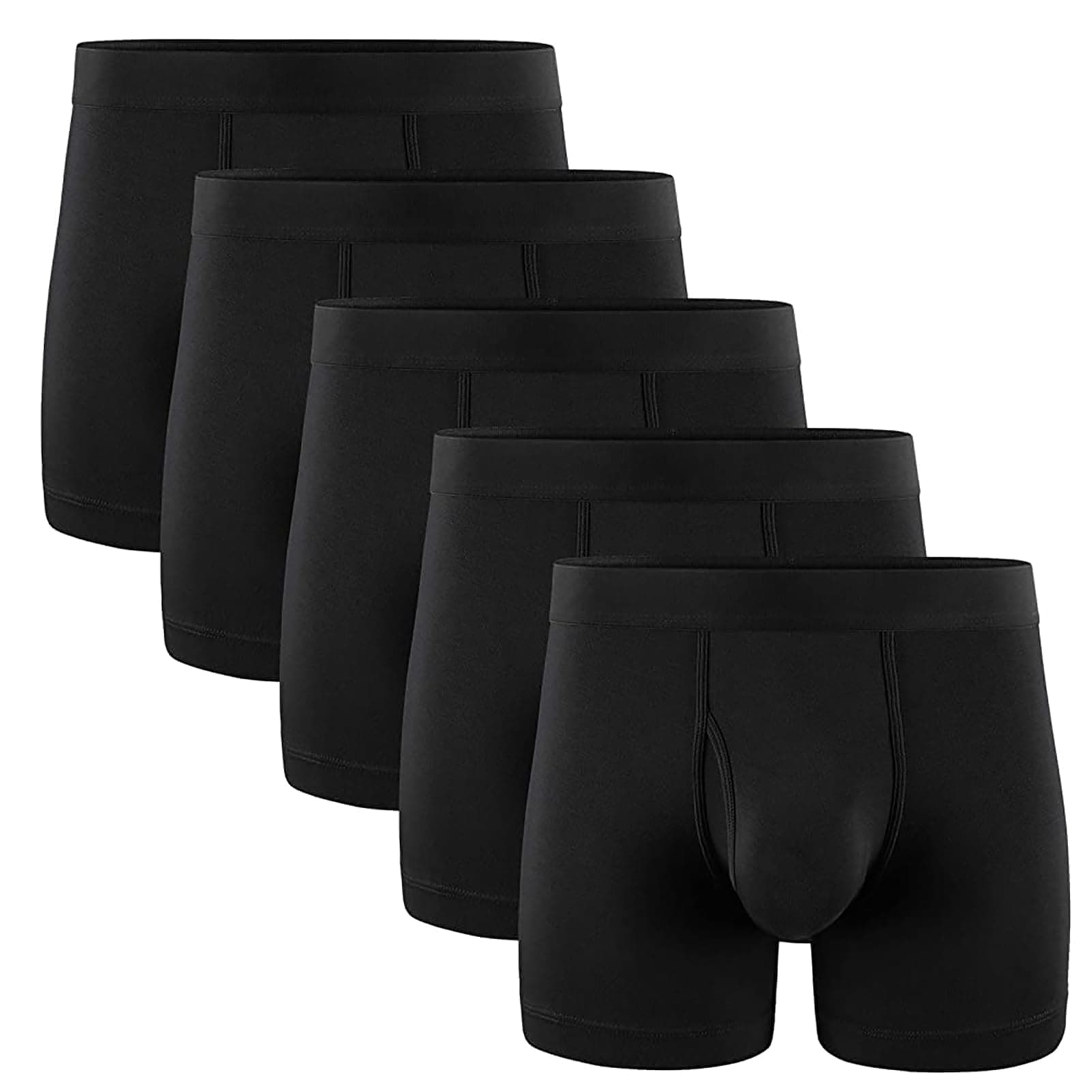 Mens Boxer Shorts Soft Cotton Men Pack Breathable Mens Underwear Boxer Briefs