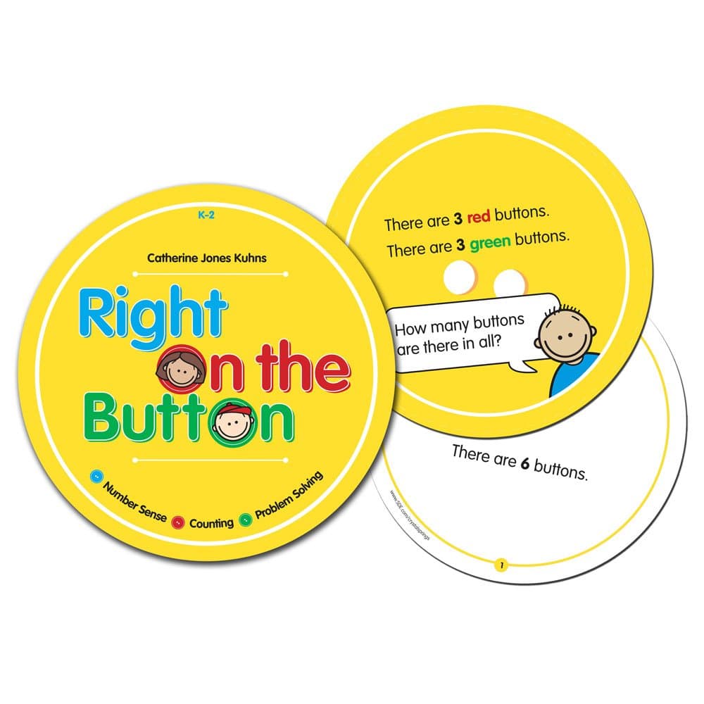 Crystal Springs Books Right On The Button, Singapore Math (550223)