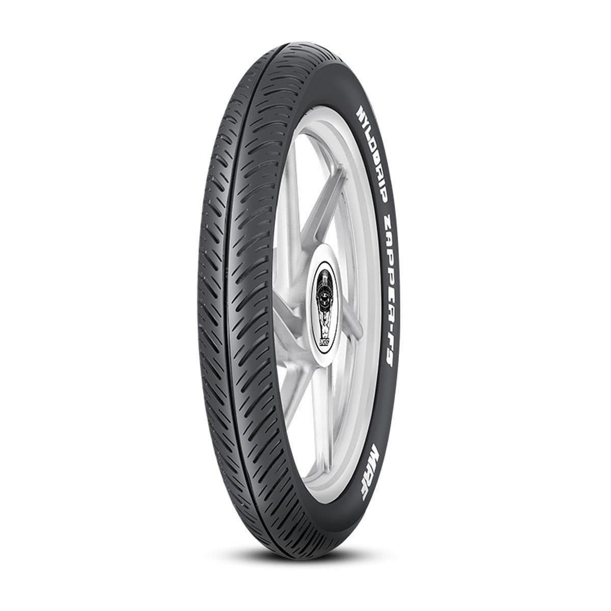 Zapper FS 90/90-17 49P Tubeless Bike Tyre, Front