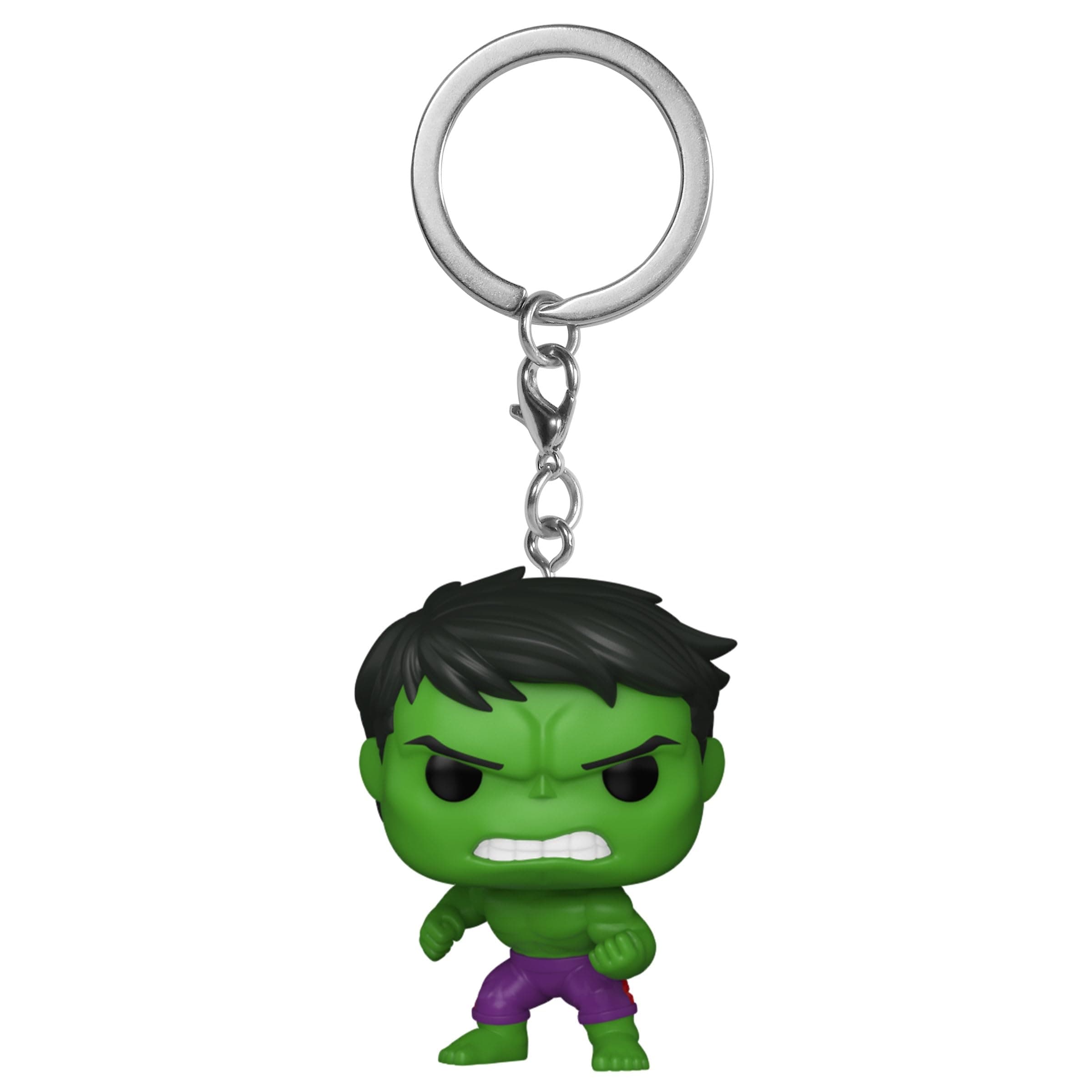 Pop! Keychain: Marvel - New Classics - Hulk - Novelty Keyring - Collectable Mini Figure - Stocking Filler - Gift Idea - Official Merchandise - Comic Books Fans