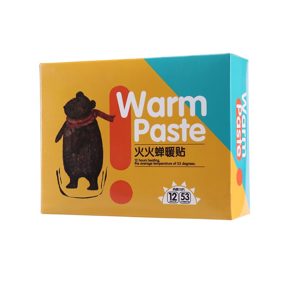 Heat Patches Outdoor Winter Travel Warmer Indoor Body & Hand Pain Relief for Arthritis Neck Shoulders Back 10 Count 5"x4" Each