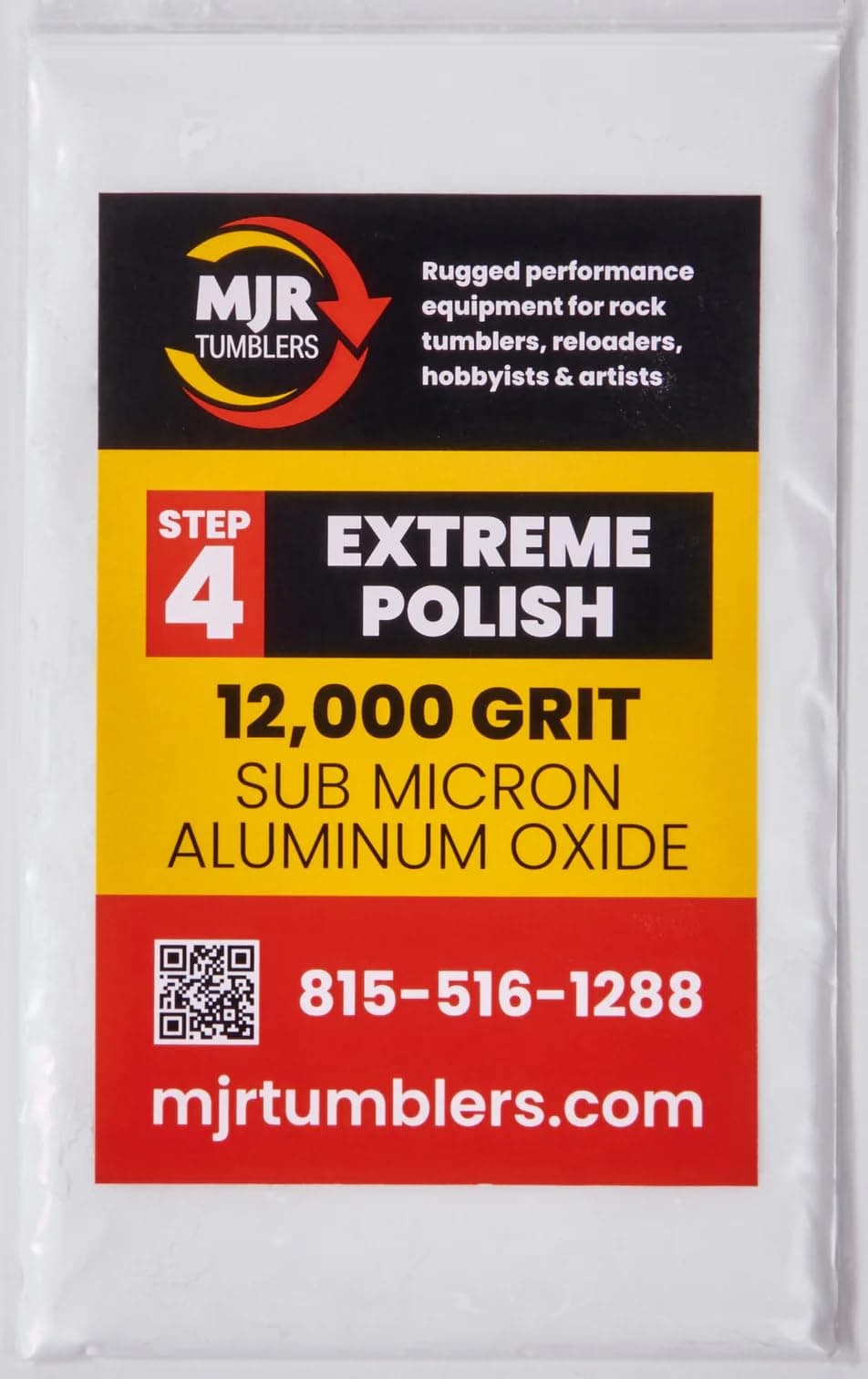 2 LB Polish Sub Micron Aluminum Oxide 12,000 Extreme Polish Rock Grit Stage 4 | USA