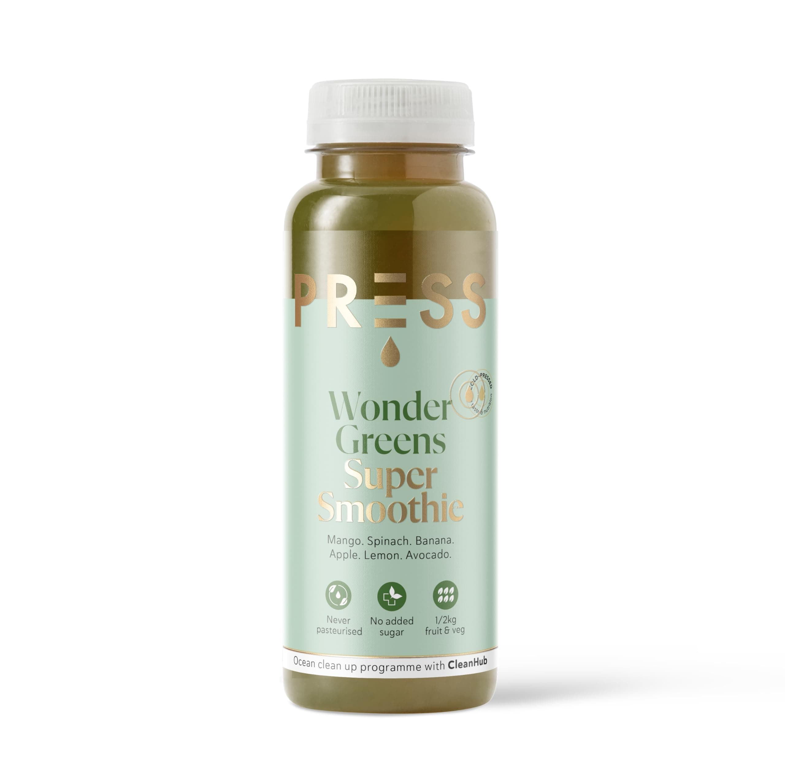 PRESS Healthfoods Wonder Greens Super Smoothie 250ml