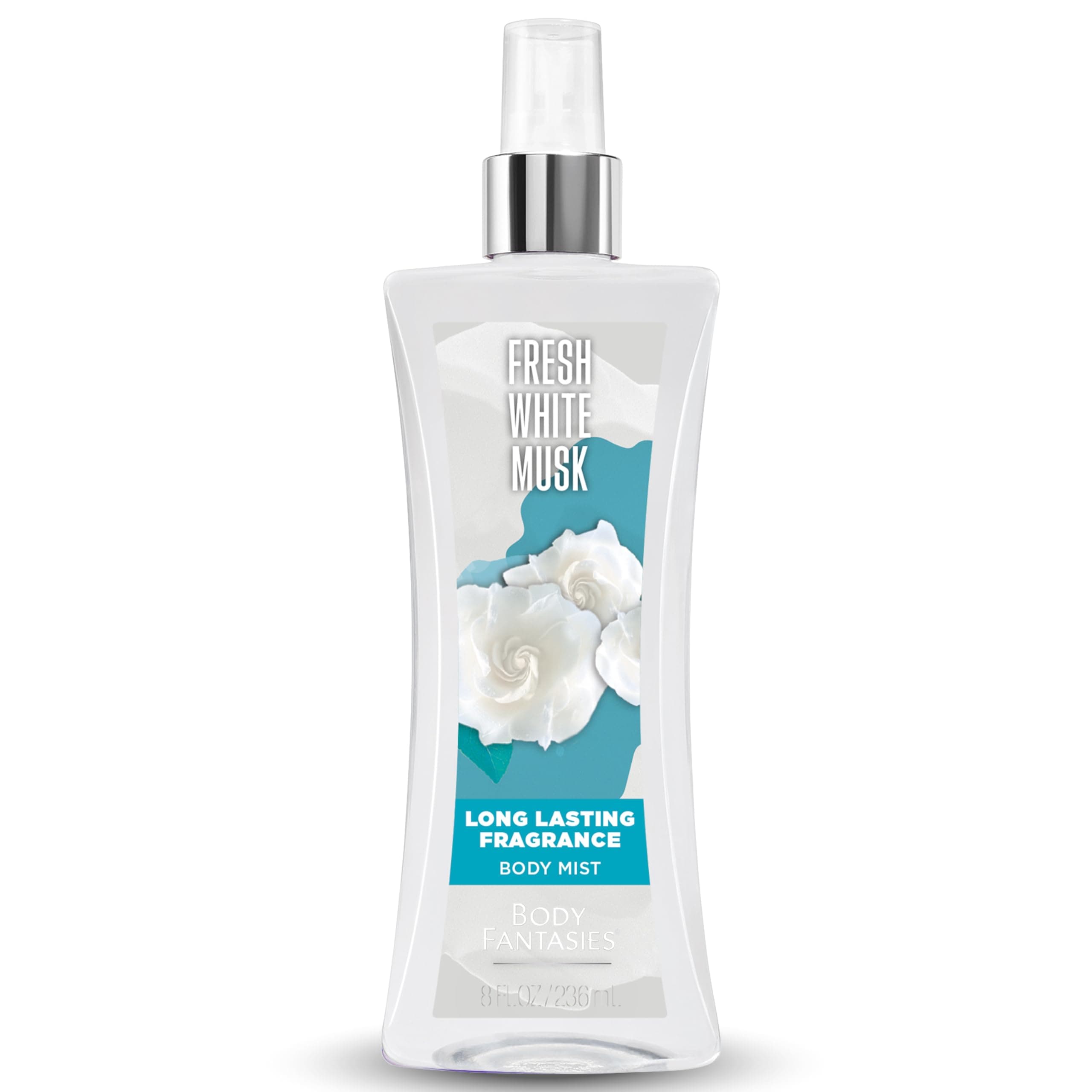 Body Fantasies Fresh White Musk Body Spray 236mL