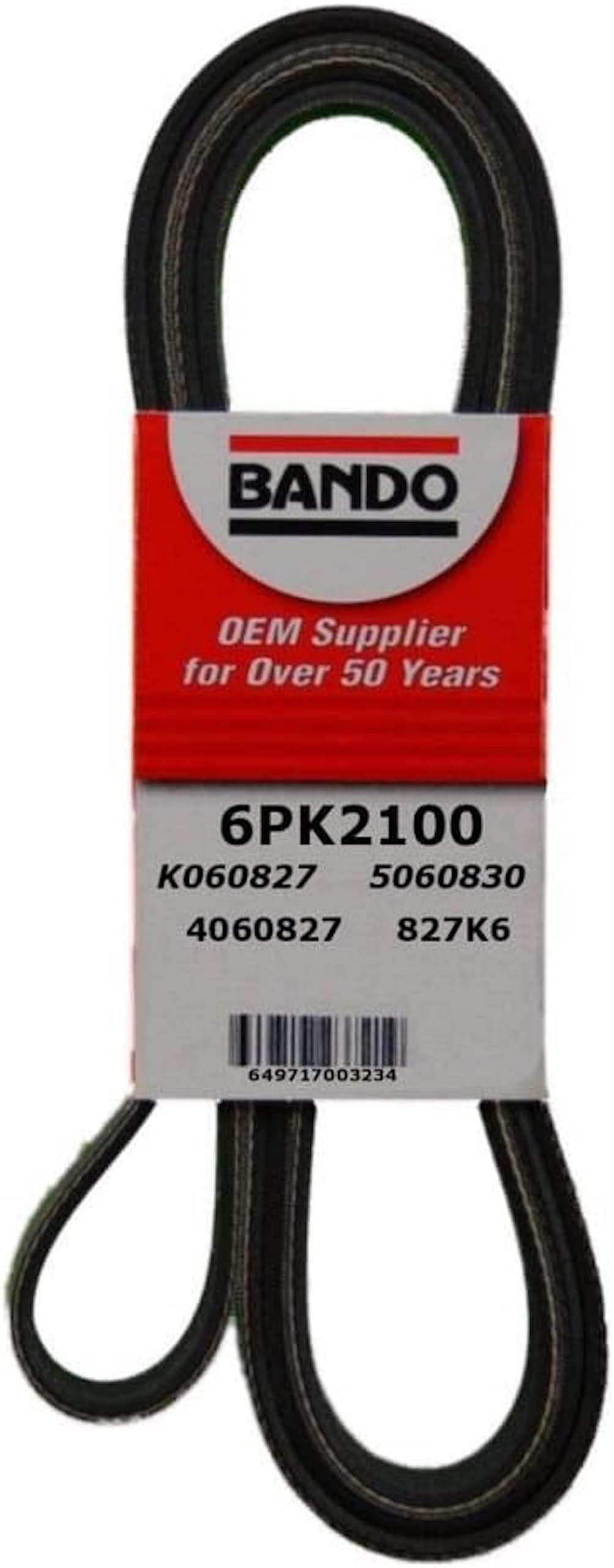 Bando USA 6PK2100 OEM Quality Serpentine Belt