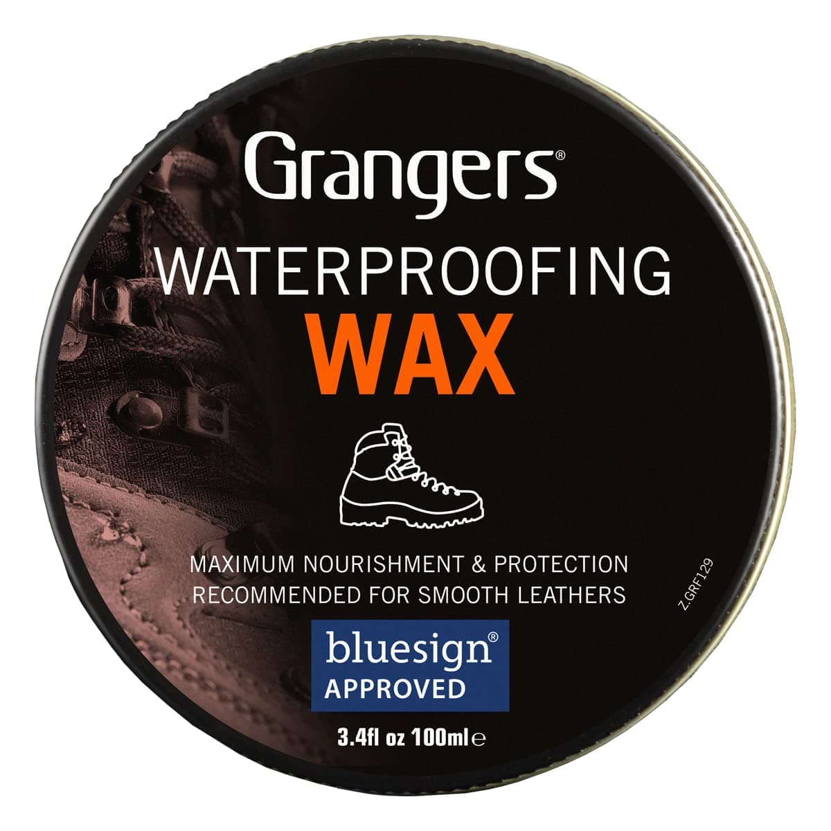 Granger's Waterproofing Wax | 100ml | Nourish and add water-repellency to leather walking boots, Neutral, 6.8 x 6.4 x 3.9 cm