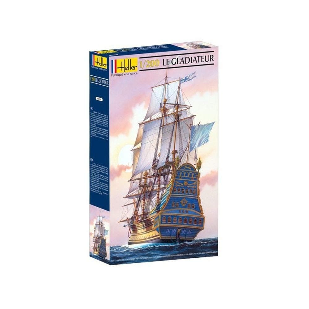 Heller Le Gladiateur Boat Model Building Kit